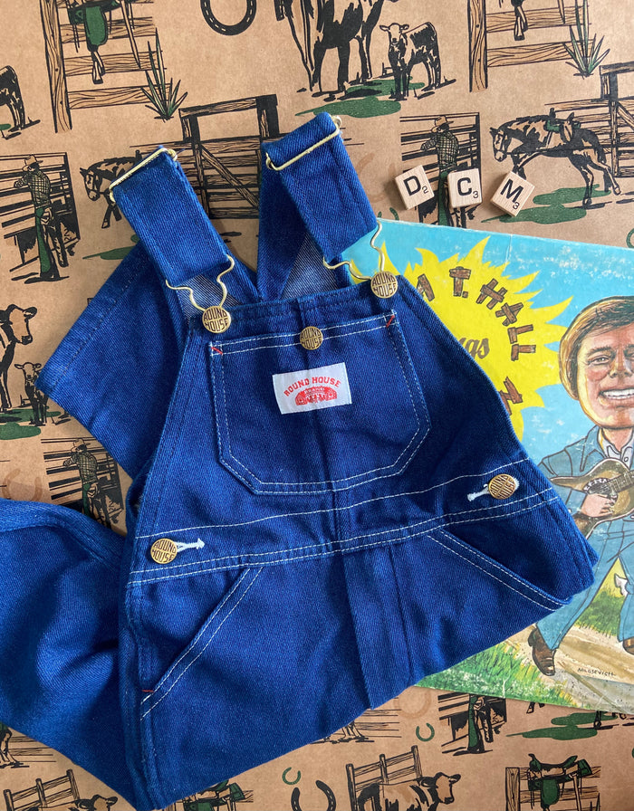 Pre-Loved Round House Denim Jean Overalls *2T - Deer Creek Mercantile