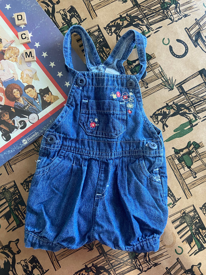 Pre-Loved Fisher Price Floral Romper *3-6 Months - Deer Creek Mercantile