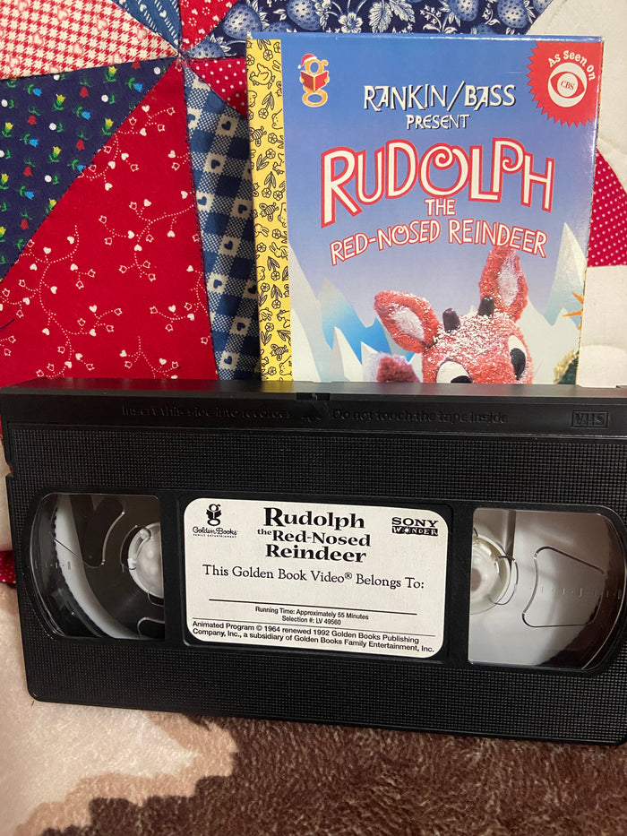 Vintage Rudolph VHS - Deer Creek Mercantile