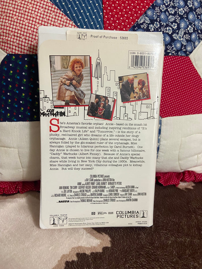 Vintage Annie VHS - Deer Creek Mercantile