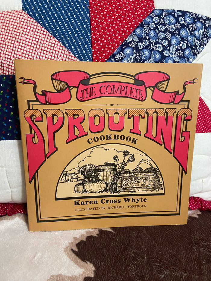 Vintage The Complete Sprouting Cookbook, 1973 - Deer Creek Mercantile