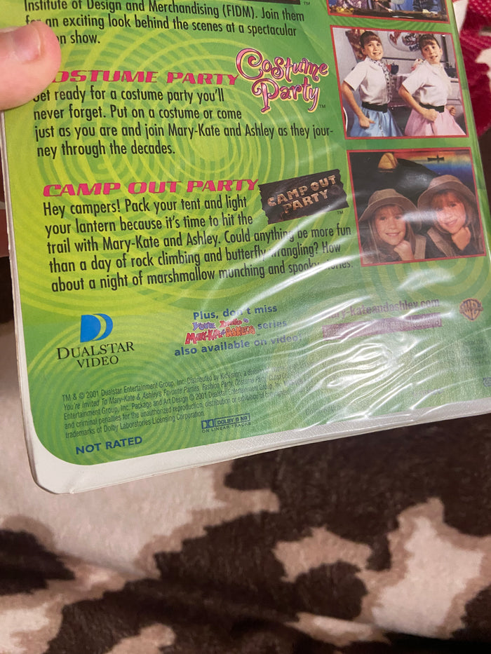 Vintage Mary Kate & Ashley VHS, 2001, Favorite Parties - Deer Creek Mercantile