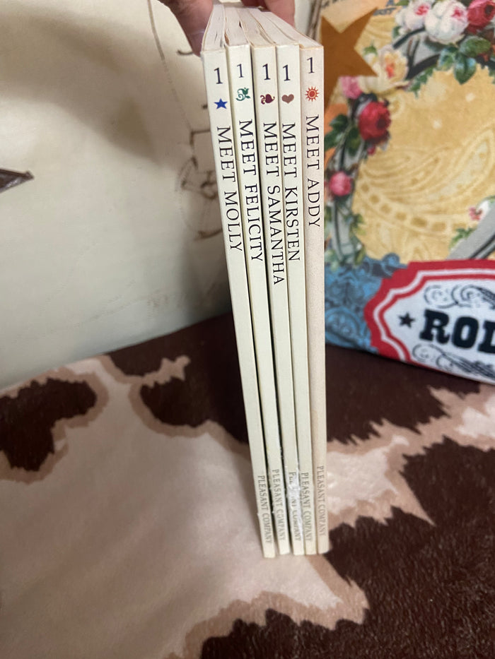 Vintage American Girl, Pleasant Company Book Set, 'Meet', Set of 5 - Deer Creek Mercantile