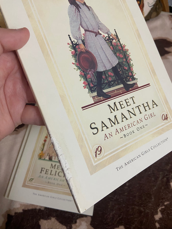 Vintage American Girl, Pleasant Company Book Set, 'Meet', Set of 5 - Deer Creek Mercantile