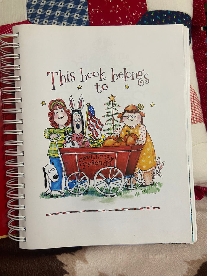 Vintage Gooseberry Patch All Through The Seasons Recipes & Crafts Cookbook - Deer Creek Mercantile