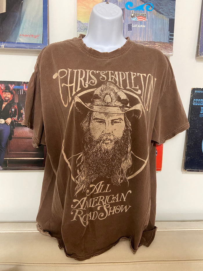 Pre-Loved Chris Stapleton Graphic Tee, Size Large - Deer Creek Mercantile