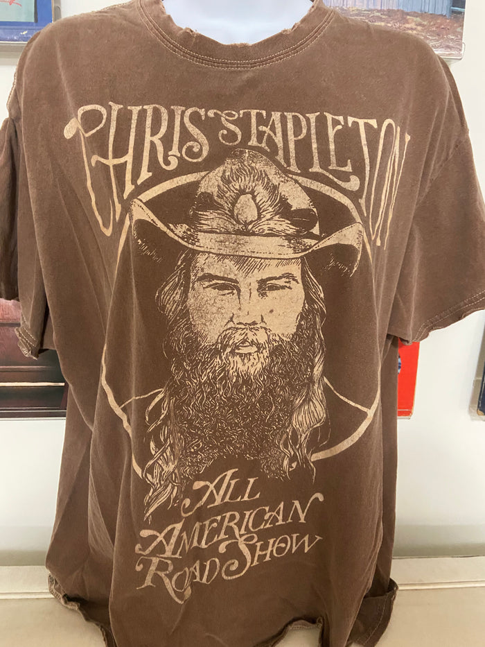 Pre-Loved Chris Stapleton Graphic Tee, Size Large - Deer Creek Mercantile