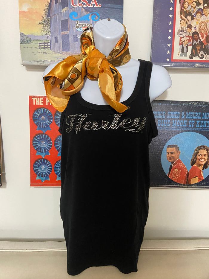 Vintage Harley Davidson Bling Tank Top, Size XL - Deer Creek Mercantile