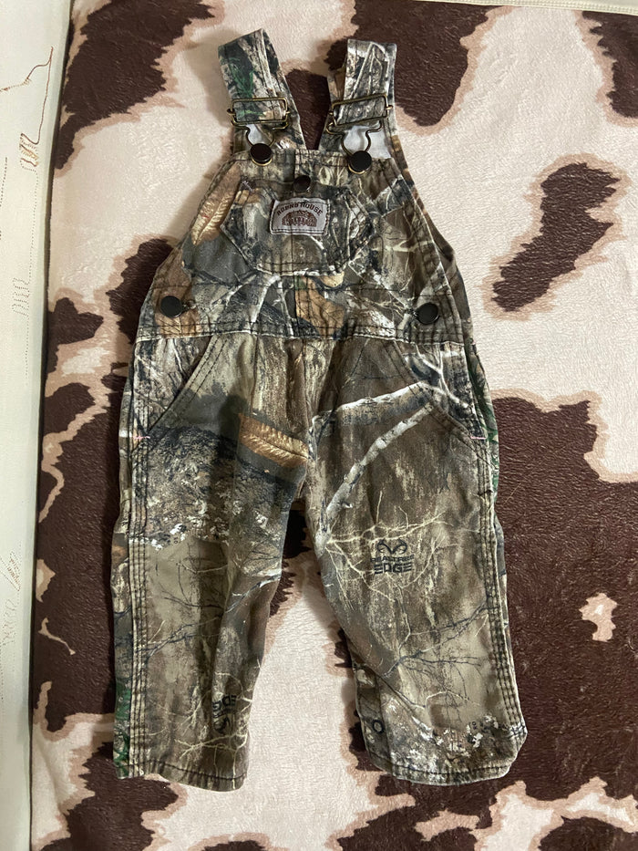 Pre-Loved Round House x Realtree Baby Girls Overalls, Size 12-18 Months - Deer Creek Mercantile