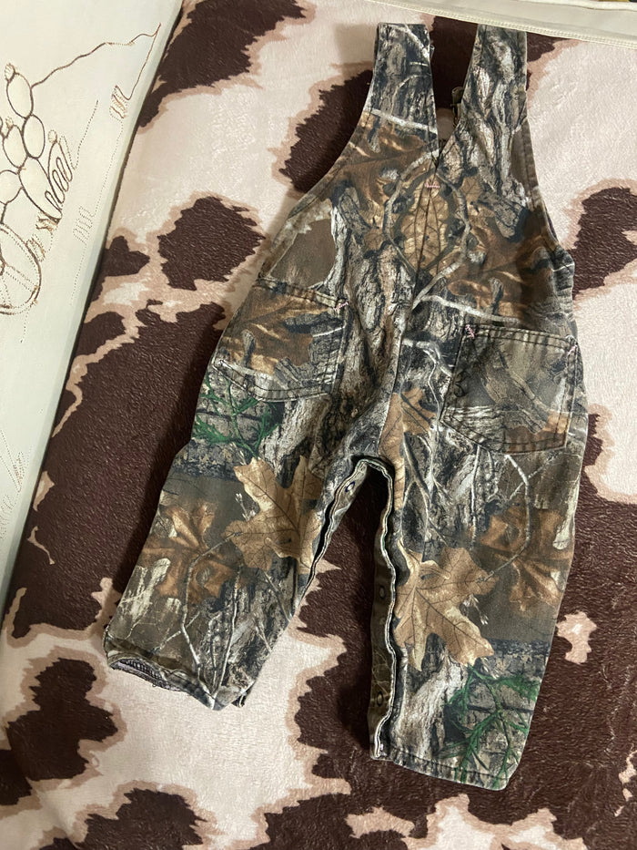 Pre-Loved Round House x Realtree Baby Girls Overalls, Size 12-18 Months - Deer Creek Mercantile