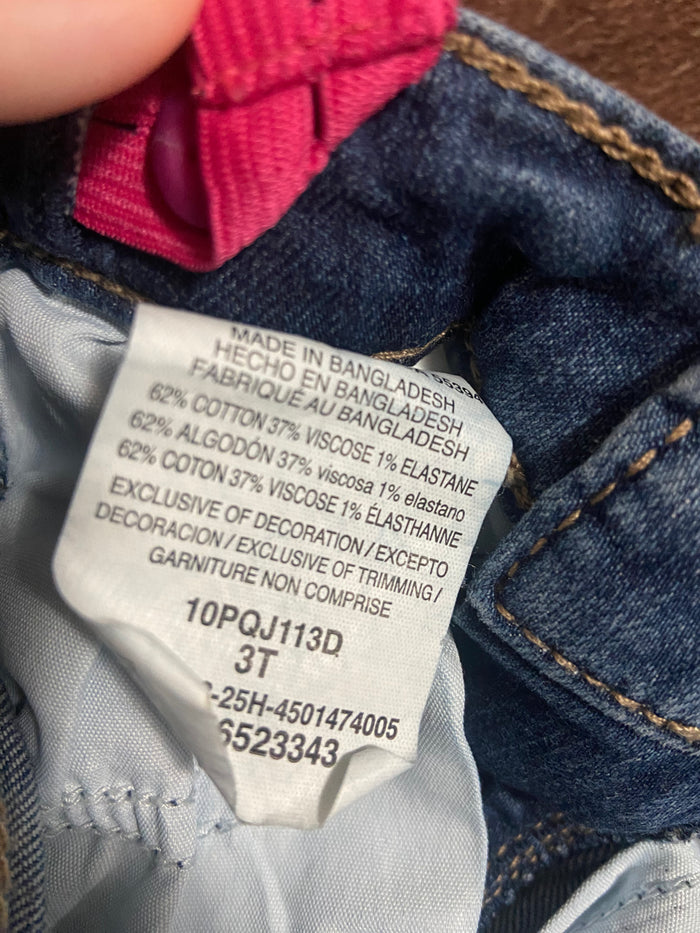 Vintage Wrangler Girls Denim Jeans, Toddler, Size 3T - Deer Creek Mercantile
