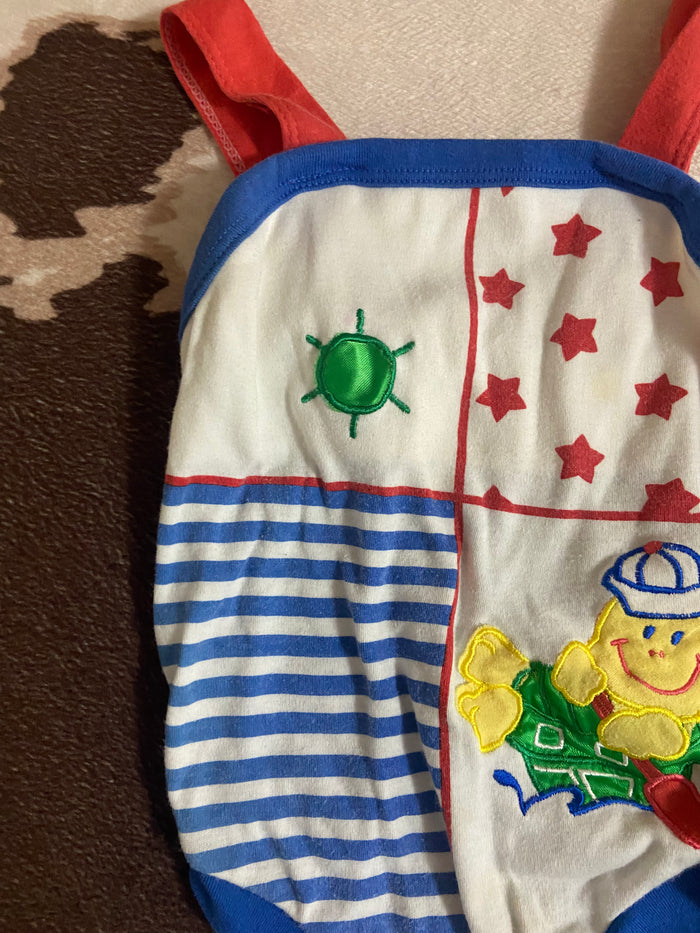 Vintage 1980s Baby Sailor One Piece - Deer Creek Mercantile