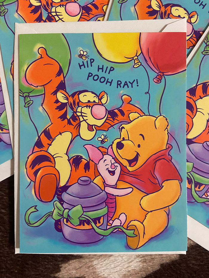 Vintage Winnie The Pooh Party Invitations 1990s - Deer Creek Mercantile