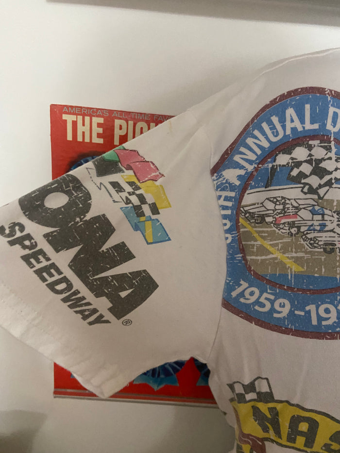 Pre-Loved Nascar Daytona 50th Anniversary Graphic Tee *Size M/L - Deer Creek Mercantile