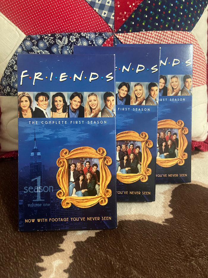 Vintage Friends TV Show 90s VHS Set of 3 - Deer Creek Mercantile