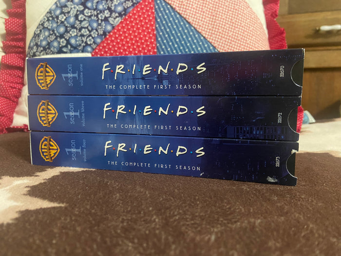 Vintage Friends TV Show 90s VHS Set of 3 - Deer Creek Mercantile