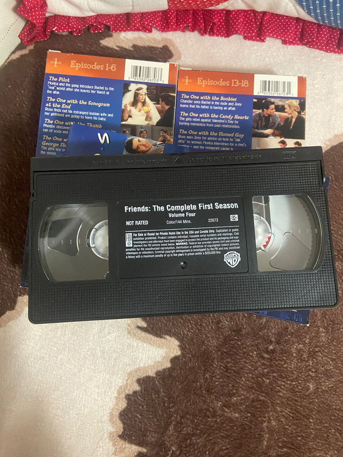 Vintage Friends TV Show 90s VHS Set of 3 - Deer Creek Mercantile