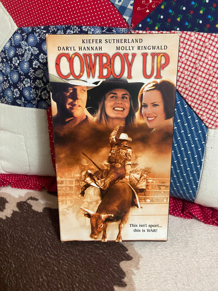 Vintage Cowboy Up VHS - Deer Creek Mercantile