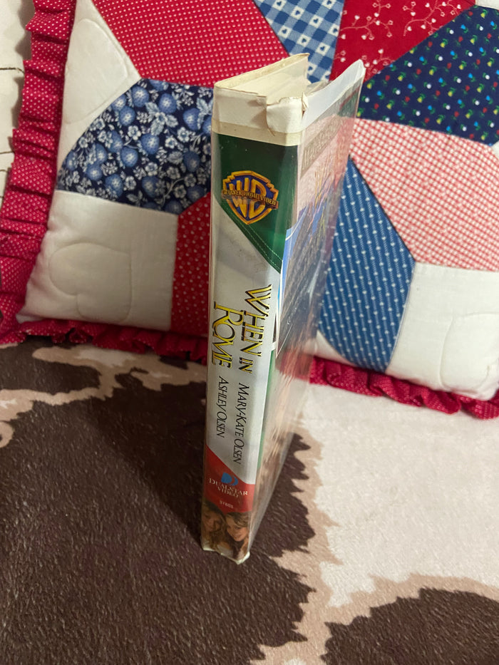 Vintage Mary Kate & Ashley VHS, When In Rome - Deer Creek Mercantile
