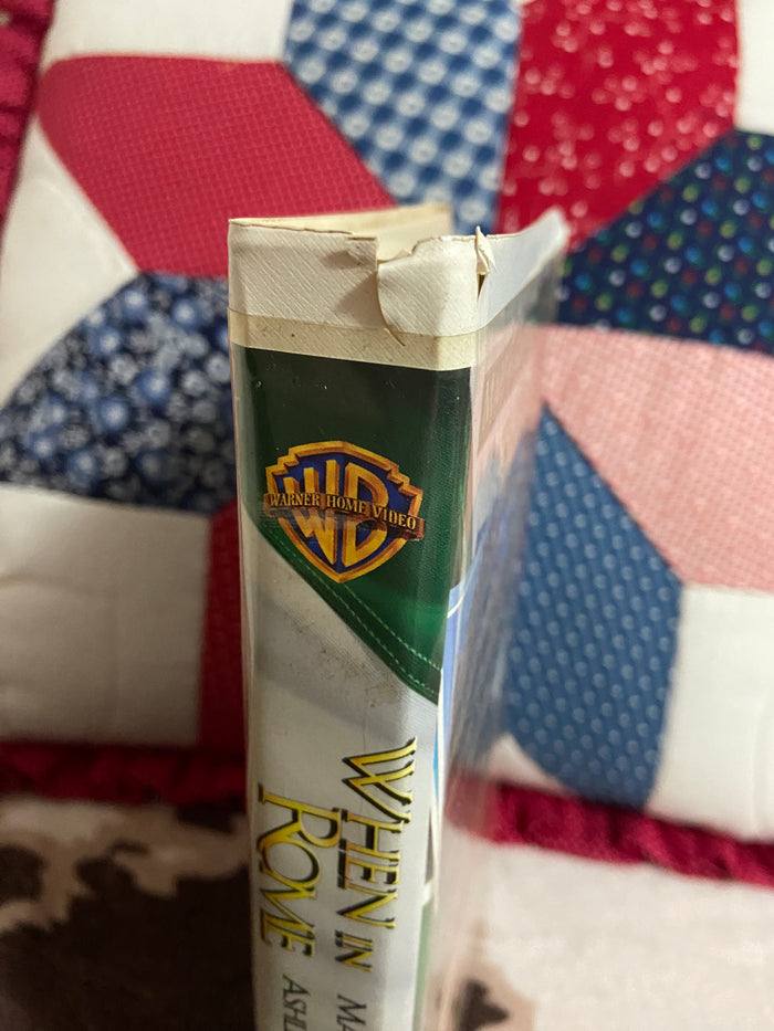 Vintage Mary Kate & Ashley VHS, When In Rome - Deer Creek Mercantile