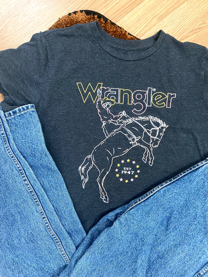 Pre-Loved Wrangler Western Graphic Tee, Size XL - Deer Creek Mercantile