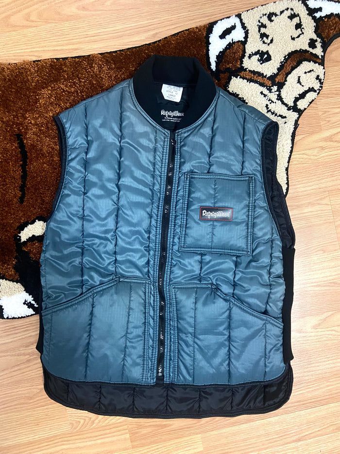 Vintage Refrigiwear Insulated Thermal Vest, Size Large - Deer Creek Mercantile