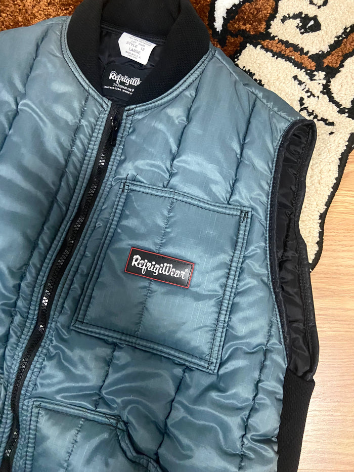 Vintage Refrigiwear Insulated Thermal Vest, Size Large - Deer Creek Mercantile