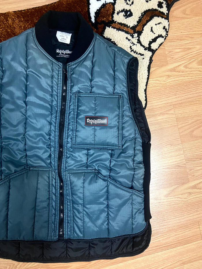 Vintage Refrigiwear Insulated Thermal Vest, Size Large - Deer Creek Mercantile