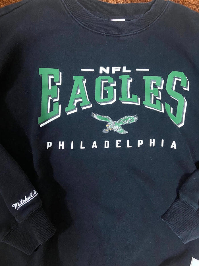 Vintage NFL Throwback Crewneck Sweatshirt, Philadelphia Eagles, Size Medium - Deer Creek Mercantile
