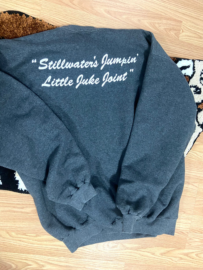 Vintage Eskimo Joes Crewneck Sweatshirt, Gray, Size Large - Deer Creek Mercantile