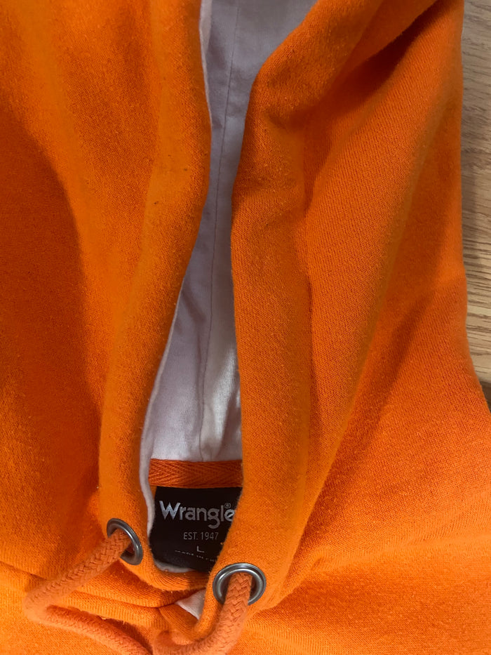 Pre-Loved Wrangler x OSU Hoodie, Size Large - Deer Creek Mercantile