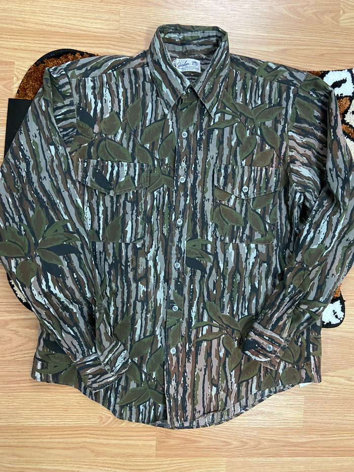Vintage 1990s USA Made Spartan Sportswear x Walls x Realtree Camo Hunting Pant & Shirt Set - Deer Creek Mercantile