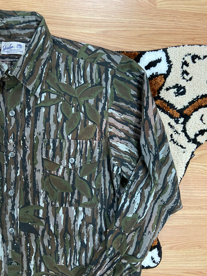 Vintage 1990s USA Made Spartan Sportswear x Walls x Realtree Camo Hunting Pant & Shirt Set - Deer Creek Mercantile