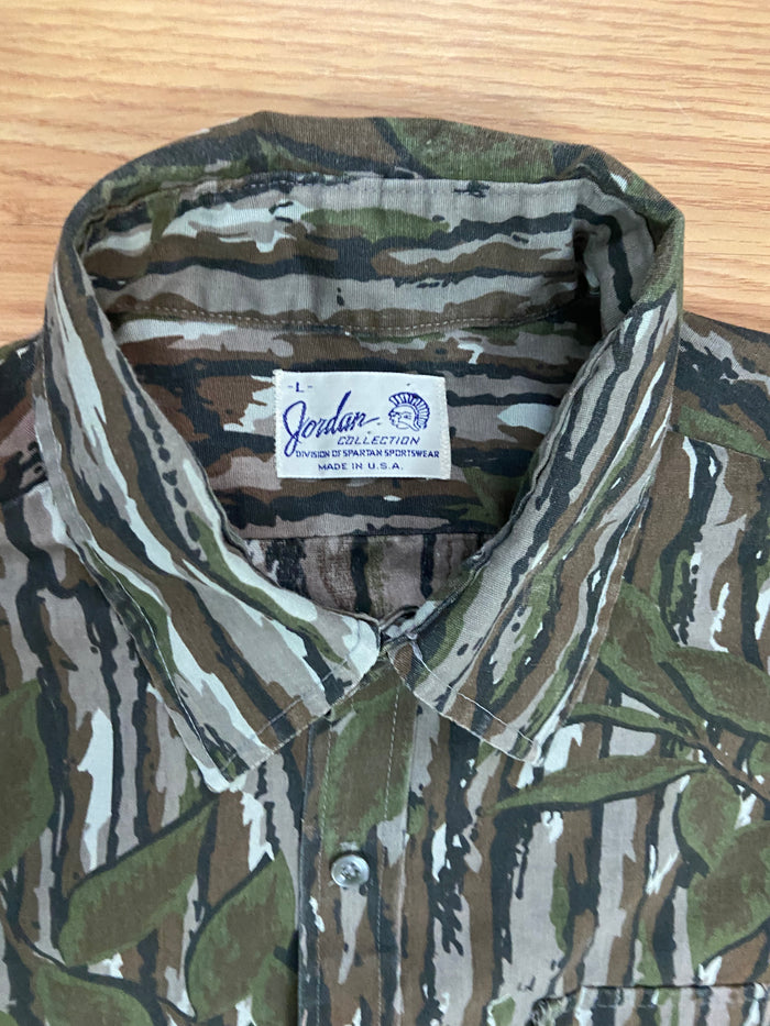 Vintage 1990s USA Made Spartan Sportswear x Walls x Realtree Camo Hunting Pant & Shirt Set - Deer Creek Mercantile