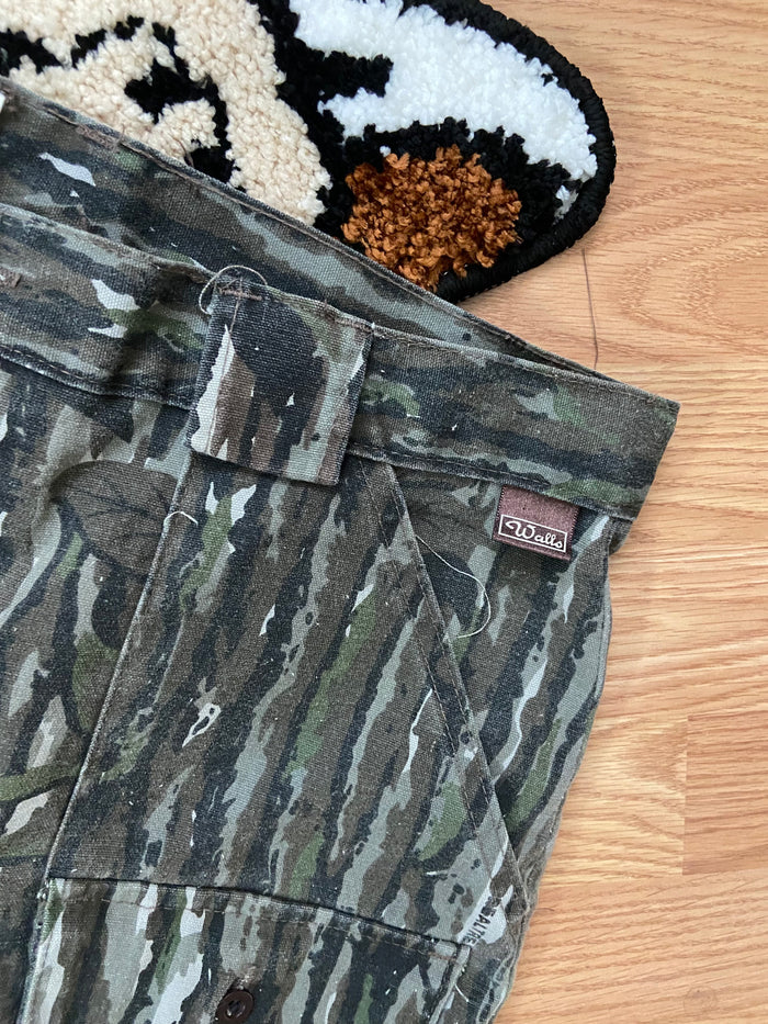 Vintage 1990s USA Made Spartan Sportswear x Walls x Realtree Camo Hunting Pant & Shirt Set - Deer Creek Mercantile