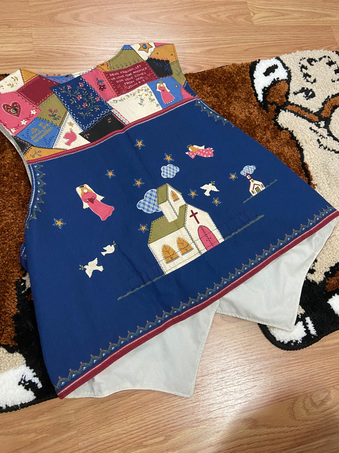 Vintage Country Blessings Vest - Deer Creek Mercantile