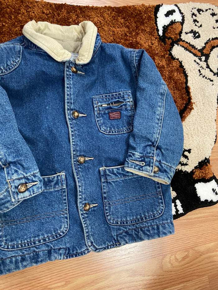 Vintage Gap Denim Chore Coat, Youth Boys XXS - Deer Creek Mercantile