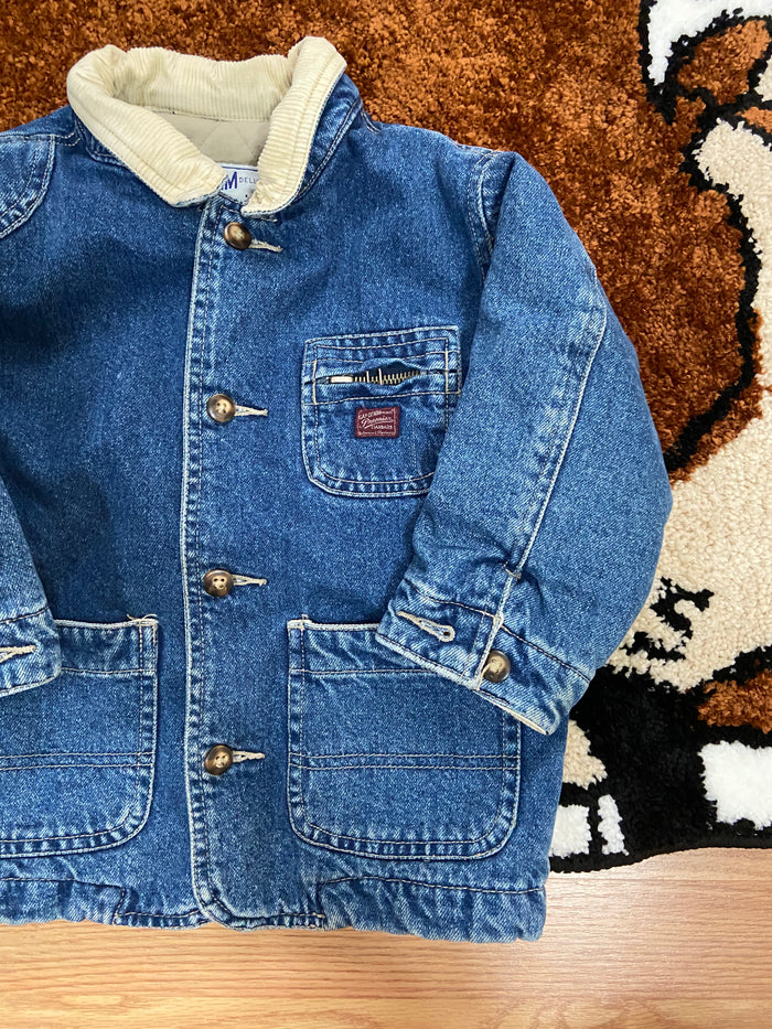 Vintage Gap Denim Chore Coat, Youth Boys XXS - Deer Creek Mercantile