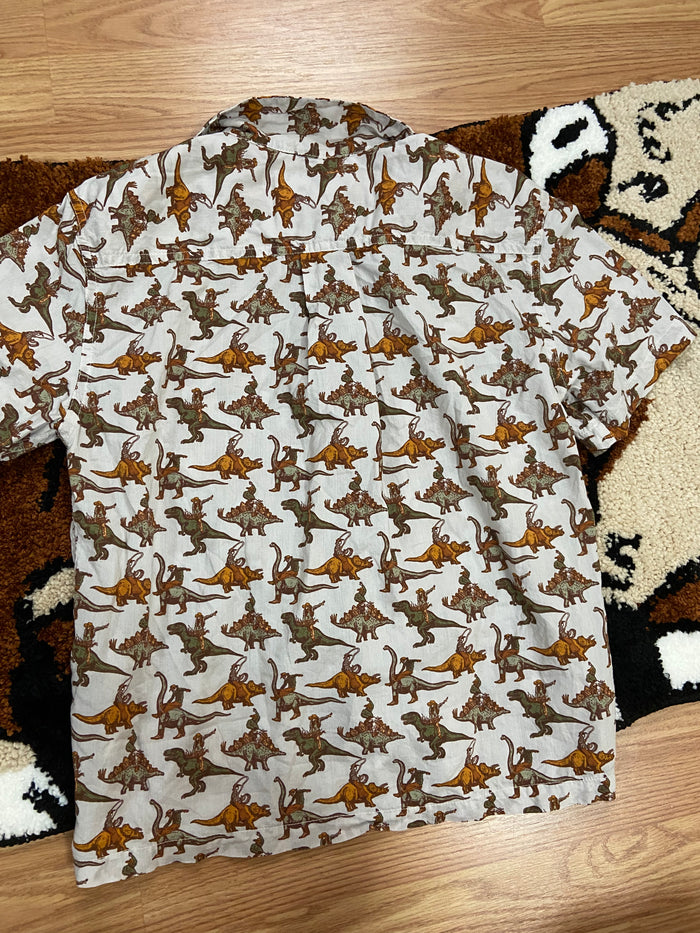 Pre-Loved Cinch Boys Western Dino Shirt, Size Large Youth - Deer Creek Mercantile