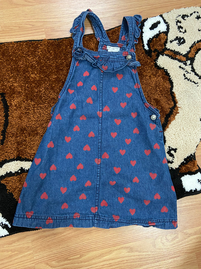 Pre-Loved Max Studio Denim & Heart Dress - Deer Creek Mercantile