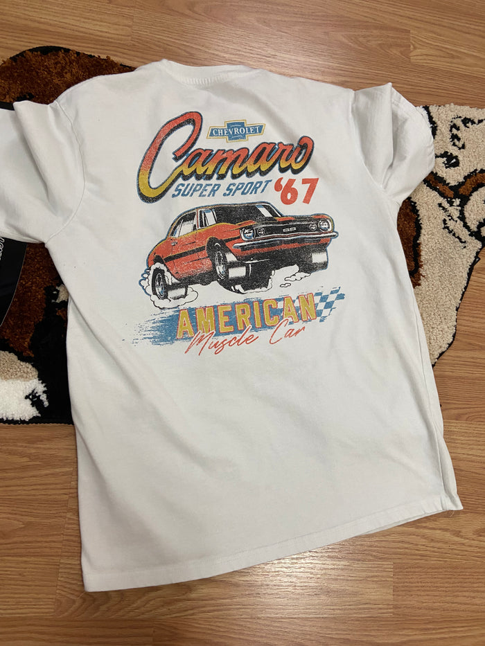 Pre-Loved Chevrolet Camaro Graphic Tee, Size Medium - Deer Creek Mercantile