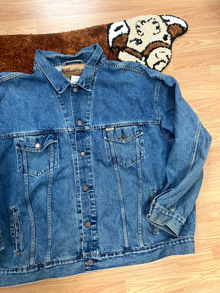 Vintage Levi's Denim Jean Jacket, Big + Tall, Size 4XL - Deer Creek Mercantile