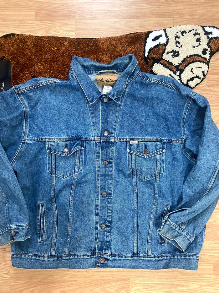Vintage Levi's Denim Jean Jacket, Big + Tall, Size 4XL - Deer Creek Mercantile