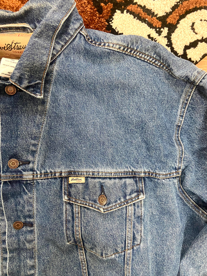 Vintage Levi's Denim Jean Jacket, Big + Tall, Size 4XL - Deer Creek Mercantile