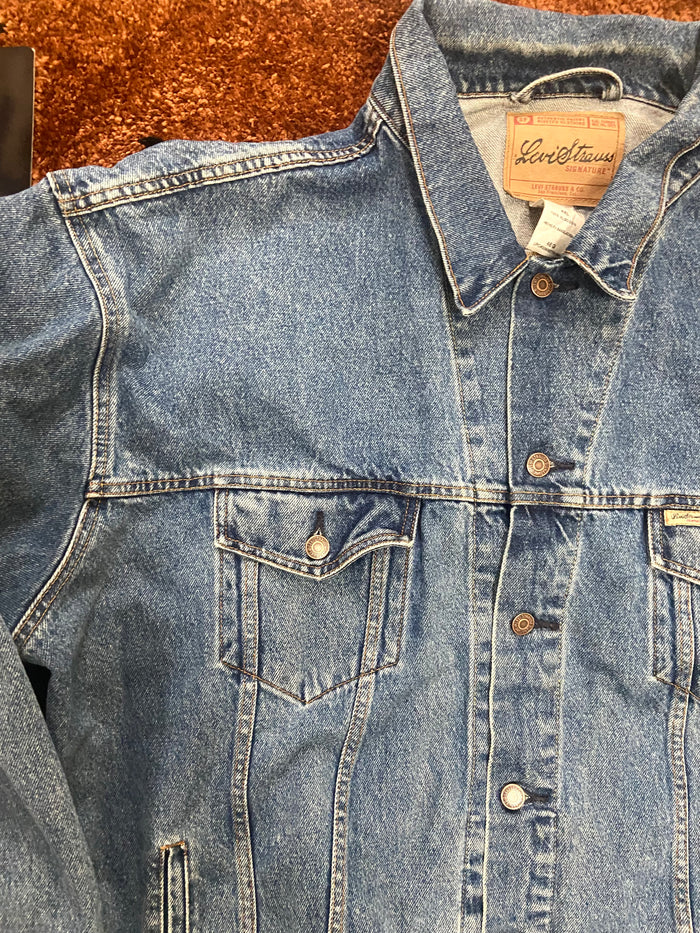Vintage Levi's Denim Jean Jacket, Big + Tall, Size 4XL - Deer Creek Mercantile