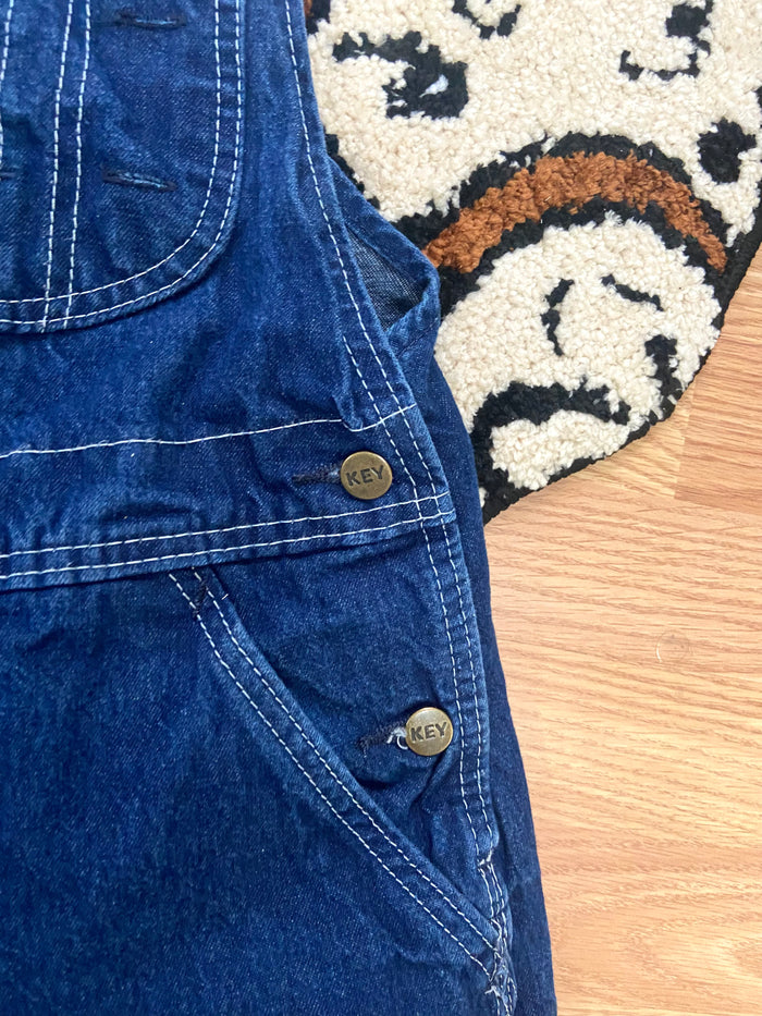 Vintage Key Imperial Denim Overalls, 32x32 - Deer Creek Mercantile