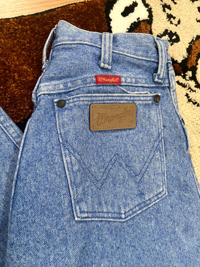 Vintage Women's Wrangler Denim Jeans, Red Tab, USA Made, 26" Waist - Deer Creek Mercantile