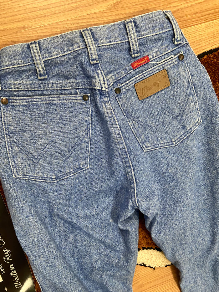 Vintage Women's Wrangler Denim Jeans, Red Tab, USA Made, 26" Waist - Deer Creek Mercantile
