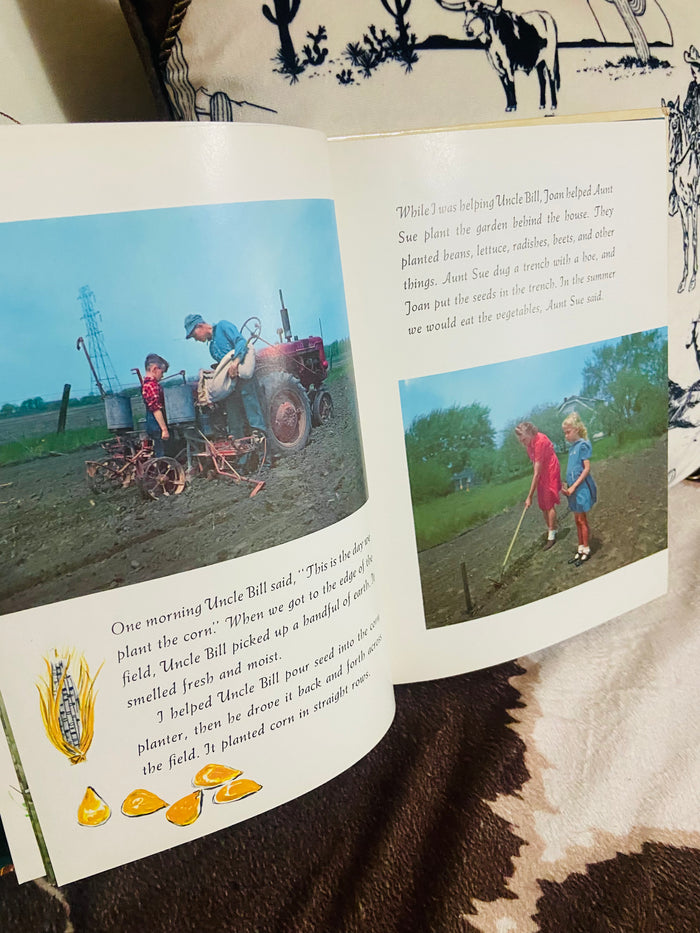 Vintage Children on a Farm Encyclopaedia Britannica True to Life Book 1962 - Deer Creek Mercantile