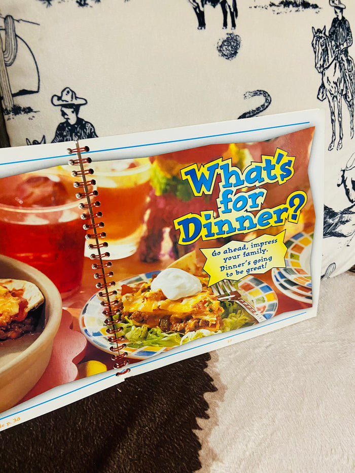 Vintage 1998 The Pampered Chef, Kids In The Kitchen Cookbook - Deer Creek Mercantile